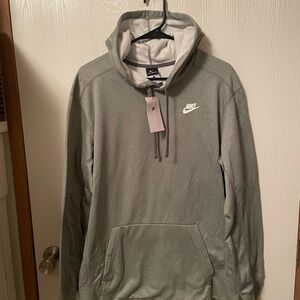Nike Thermo-Fit Men’s Gray Hoodie SZ L NWT